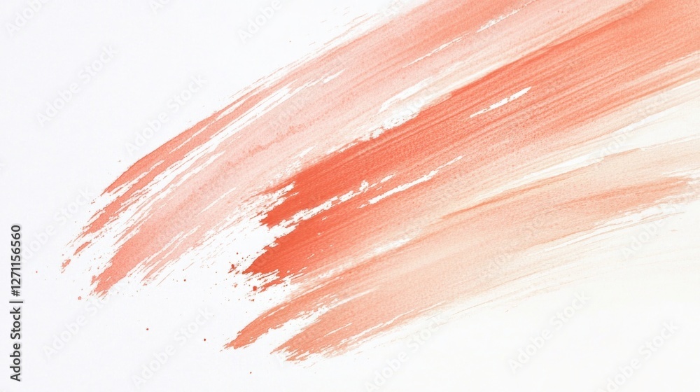 A close-up shot of a paintbrush on a white surface, ready to create art A close-up shot of a paintbrush on a white surface, ready to create art
