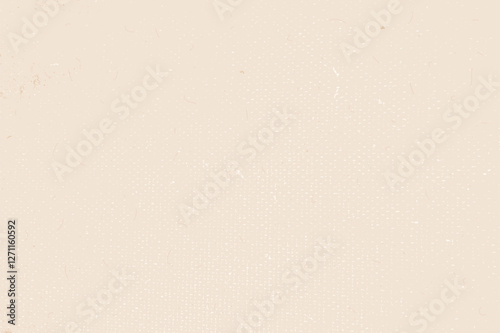 Textured craft paper. Mulberry washi. Natural peach beige fiber background. Recycled rice paper print. Vector nude colors surface. Vintage cream backdrop.