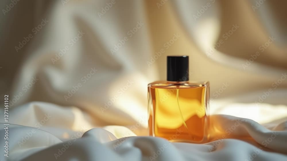 Bed sheet perfume bottle backgrounds