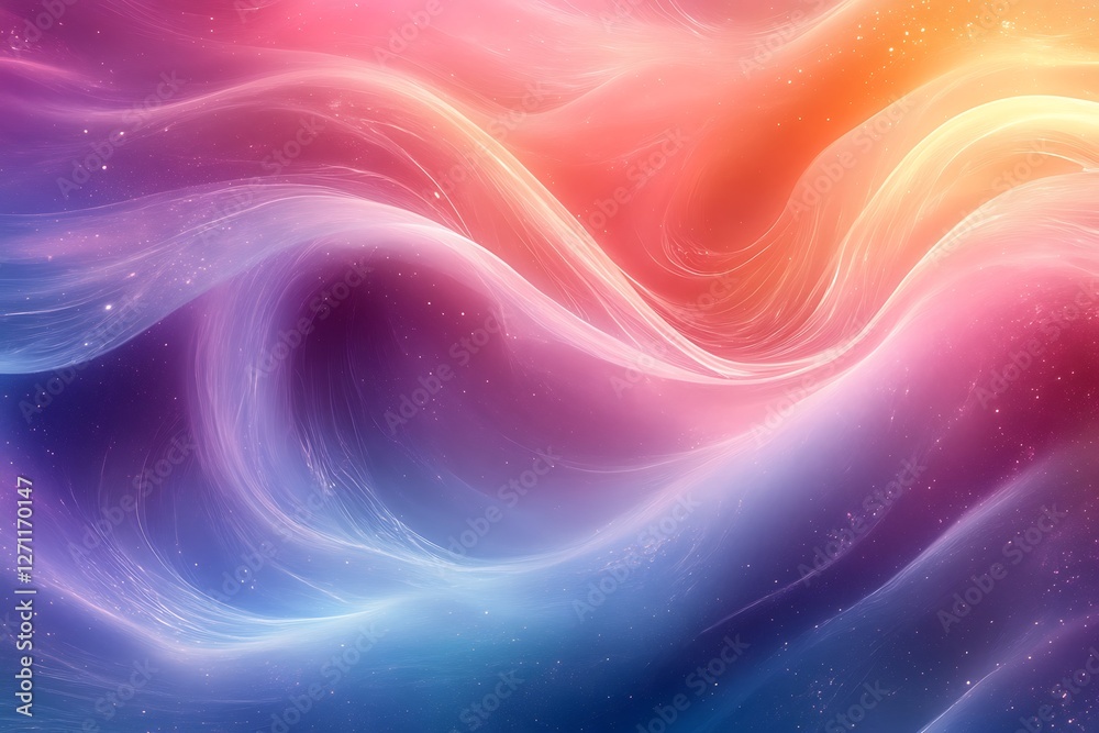 Abstract waves of vibrant colors swirling together, creating a dynamic and energetic background Abstract waves of vibrant colors swirling together, creating a dynamic and energetic background