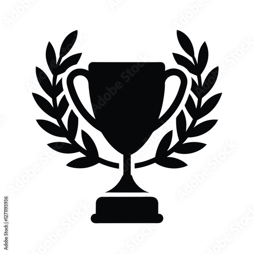 gold cup with laurel