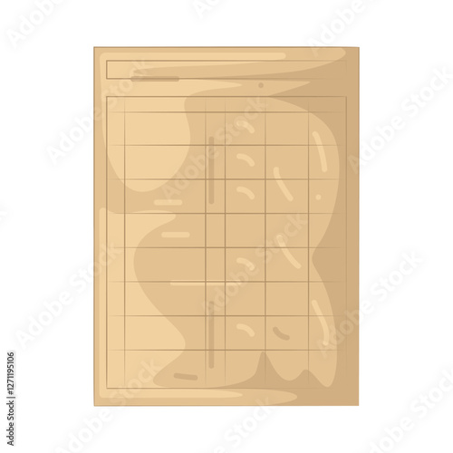 Illustration of ledger book
