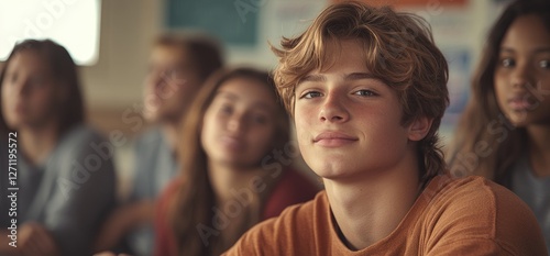 Teenager classroom focus group study