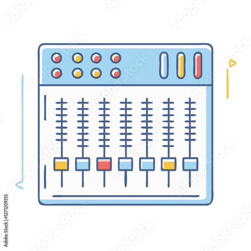 soundboard icon, soundboard vector illustration-simple illustration of soundboard, perfect for soundboard logos and icons