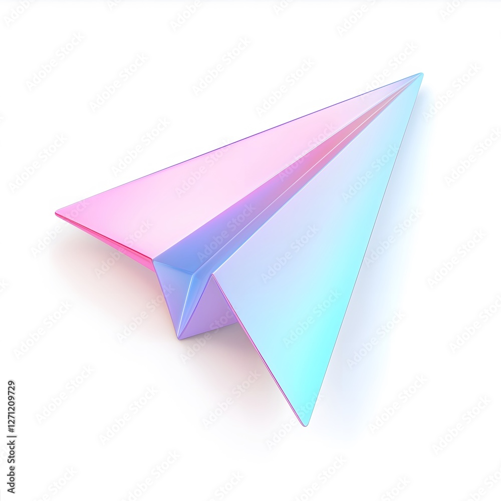 Colorful paper airplane launch event creative studio digital art vibrant environment close-up view innovation in design Colorful paper airplane launch event creative studio digital art vibrant environment close-up view innovation in design