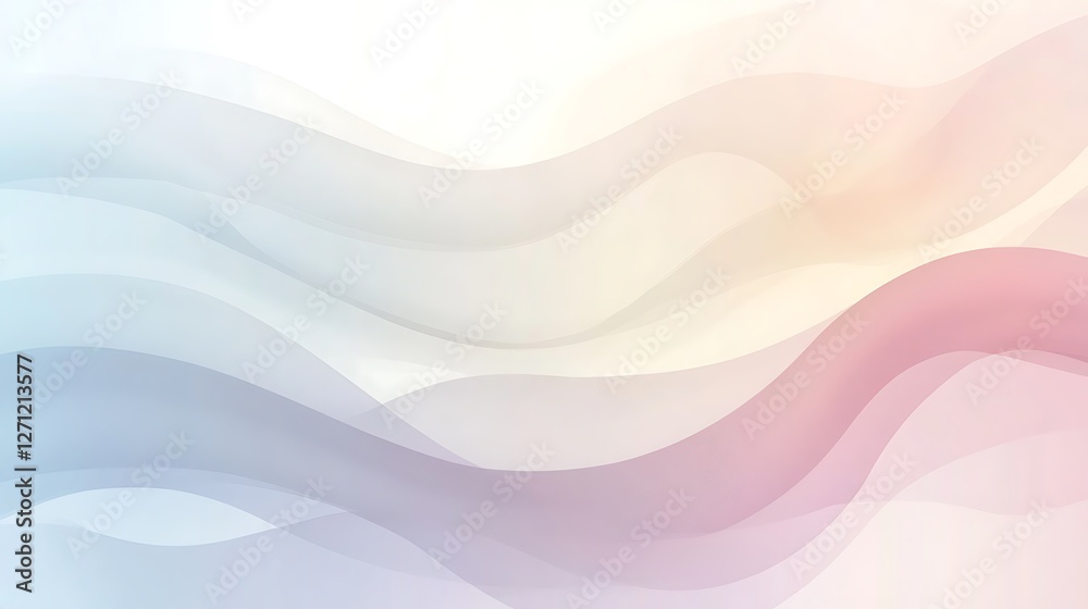 Abstract Pastel Wave Background Design Abstract Pastel Wave Background Design