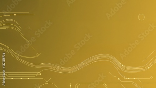Technology banner for advertising, IT industry