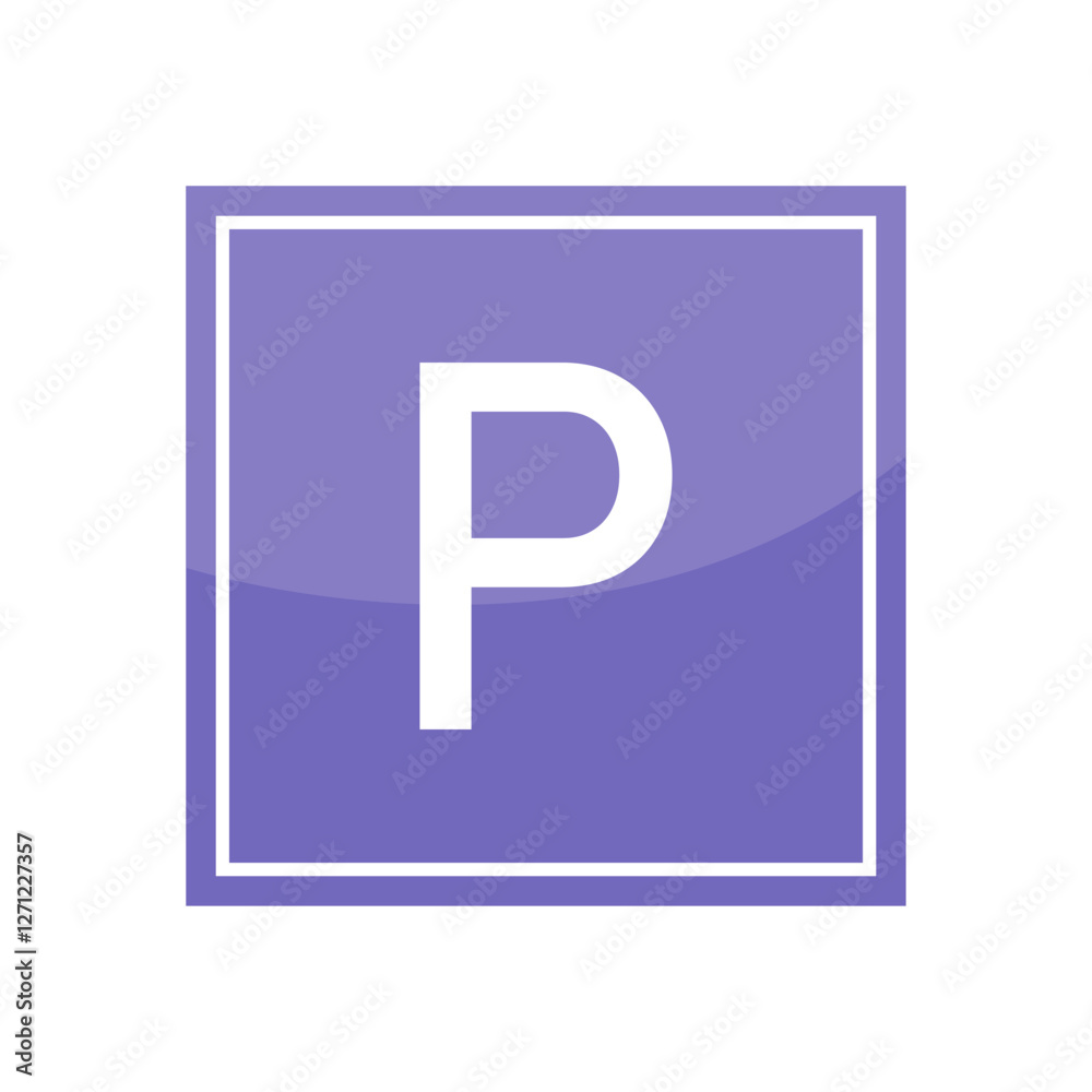 Parking icon vector illustration Parking icon vector illustration