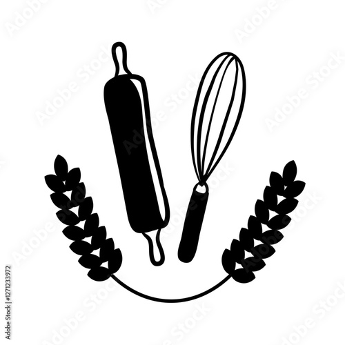 logo bakery tools