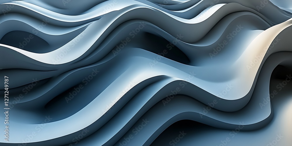 Obraz premium Abstract Wave Forms (2)