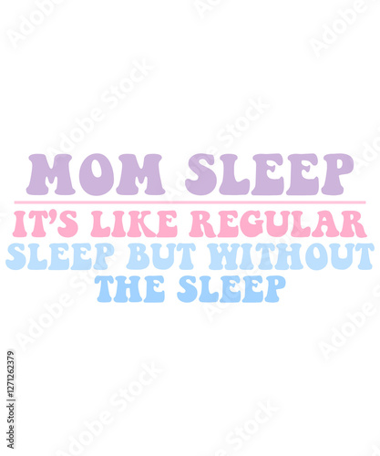 Cuadro en lienzo Some moms cuss too much