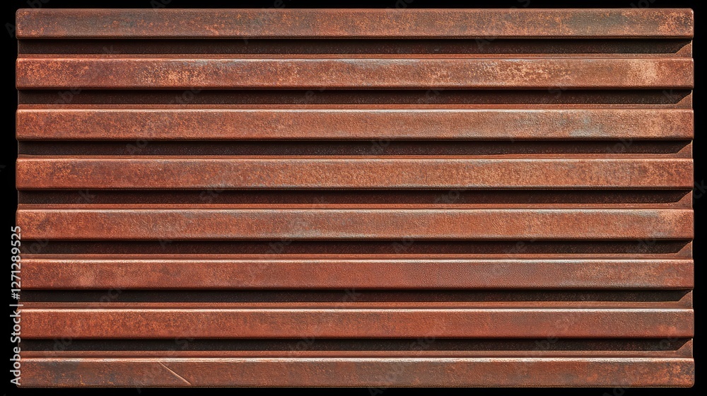 Corrosion-streaked zinc background with faded grooves and natural patina. Corrosion-streaked zinc background with faded grooves and natural patina.