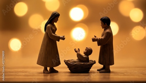 the nativity scene. photo