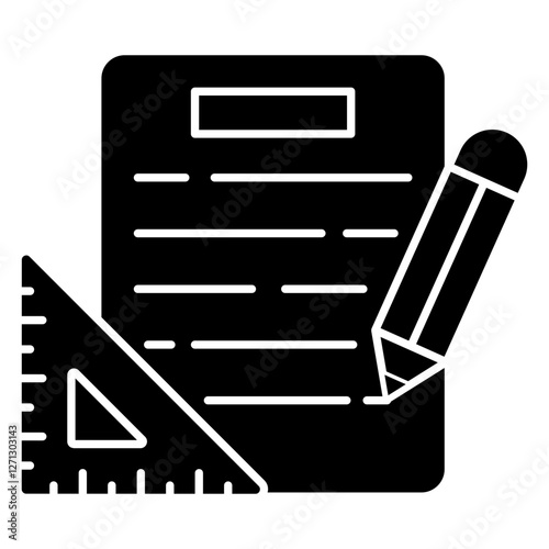Modern design icon of drafting