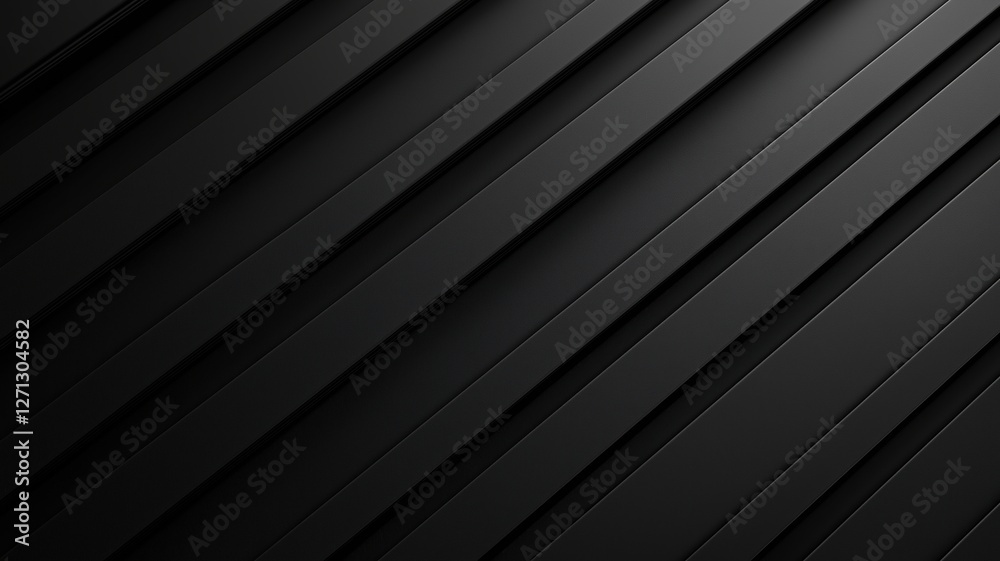 Obraz premium Bold Shadows and Light on Black