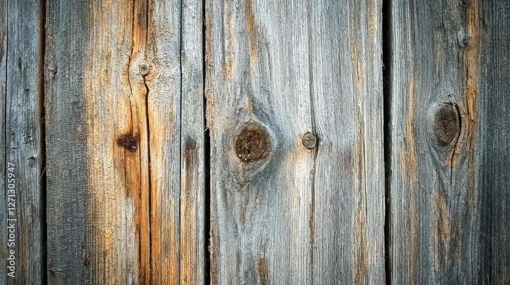 a close-up of weathered barn wood planks, highlighting natural textures.