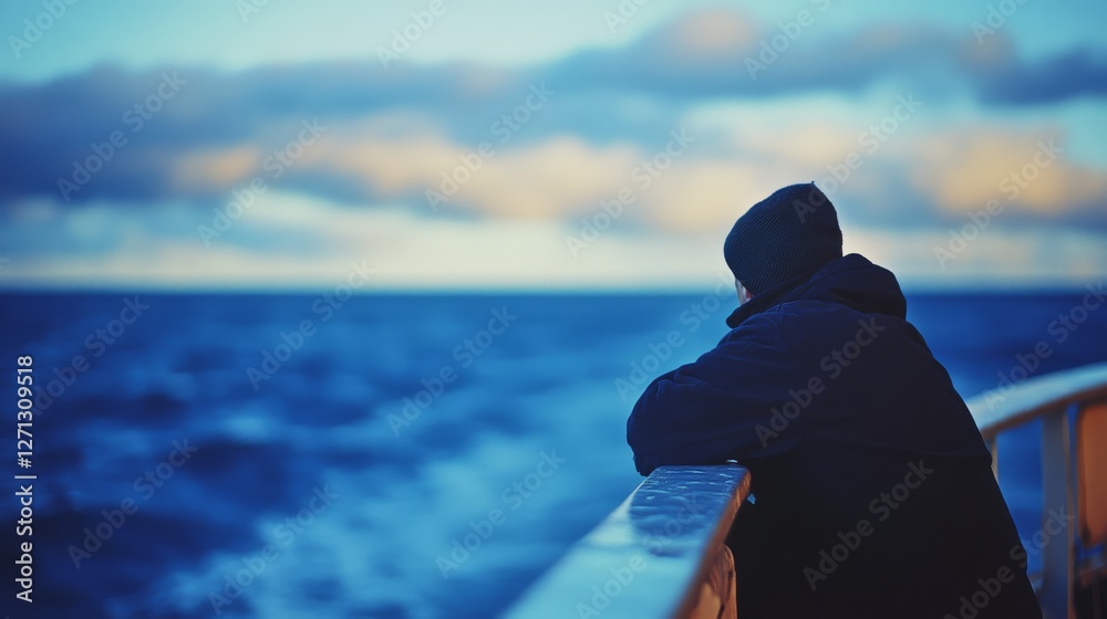 A silhouetted figure observes a flock of birds in flight against a sunset sky, invoking a meditative, dreamlike quality. A silhouetted figure observes a flock of birds in flight against a sunset sky, invoking a meditative, dreamlike quality.