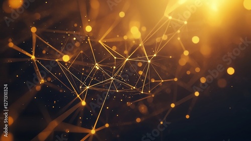 Golden Web of Connections in a Digital Realm
