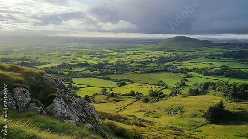 Cashel Rock's scenic view, an Irish landscape gem.