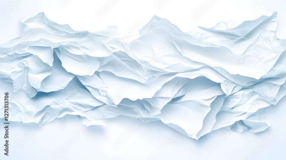 Obraz premium Crumpled paper texture, abstract background, design element