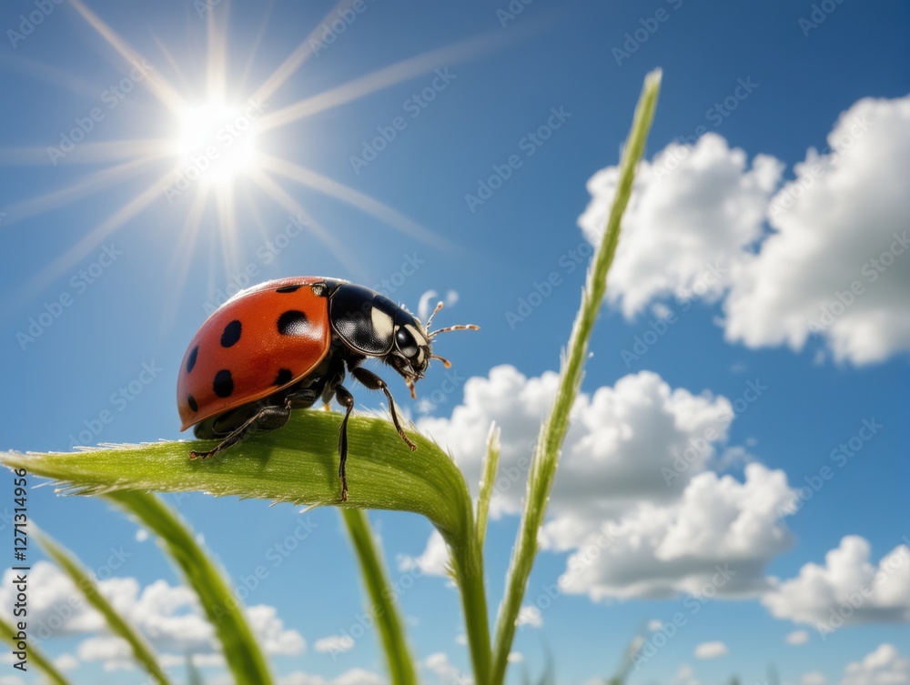 Fototapeta premium Ladybug by Sunny Day