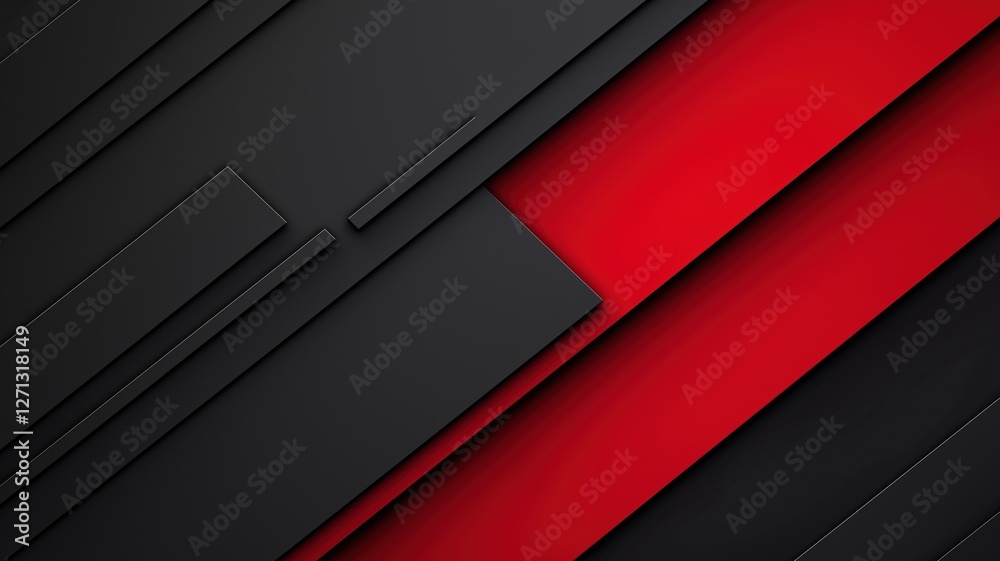 Striking Contrasts of Dark and Vibrant Elegance
