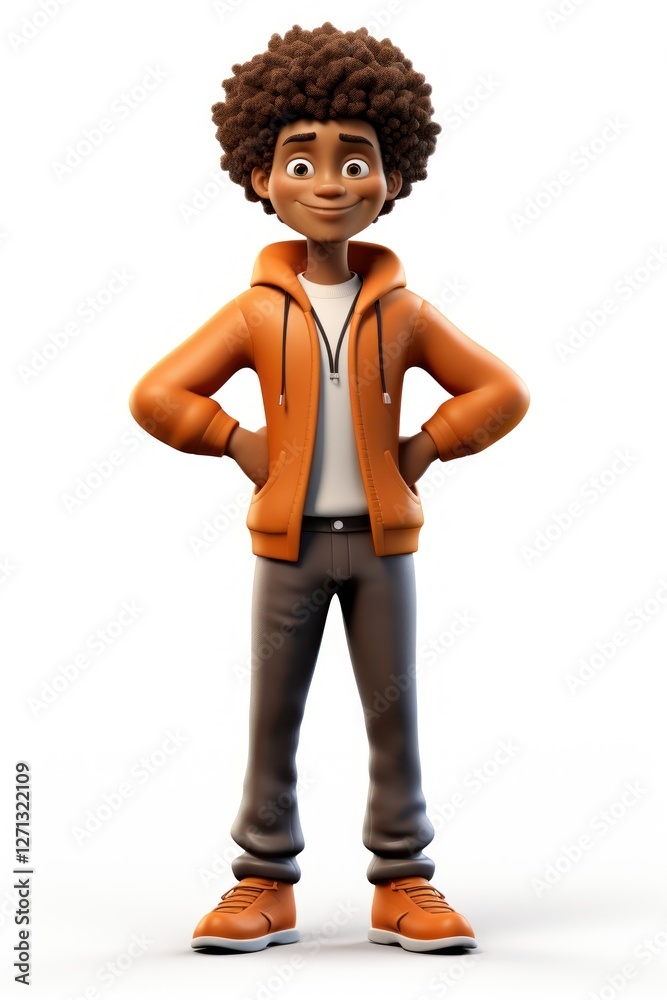 Afro hairstyle cartoon adult white background. Afro hairstyle cartoon adult white background.