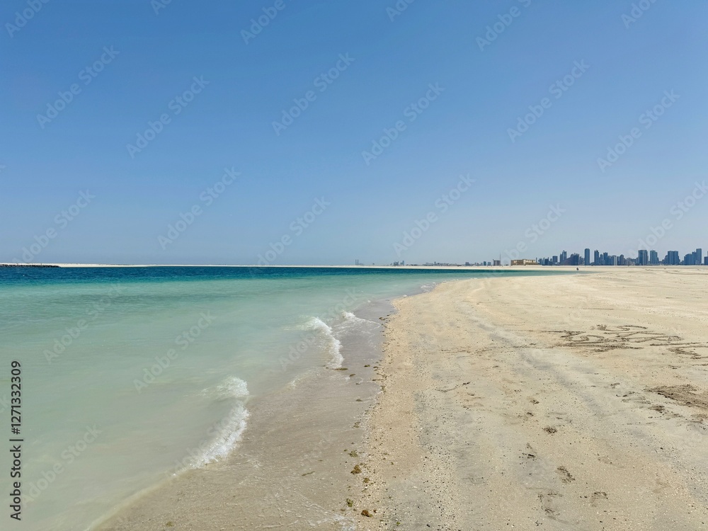 Obraz premium Dubai Islands, UAE