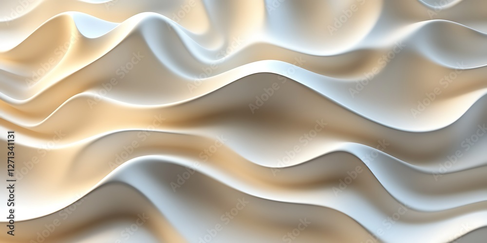 Obraz premium Abstract Cream Fabric Texture (1)