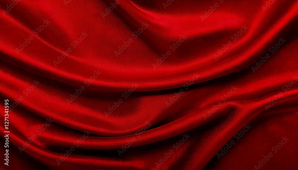 Obraz premium abstract texture of draped viva magenta velvet background
