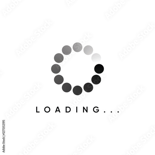 loading icon vector