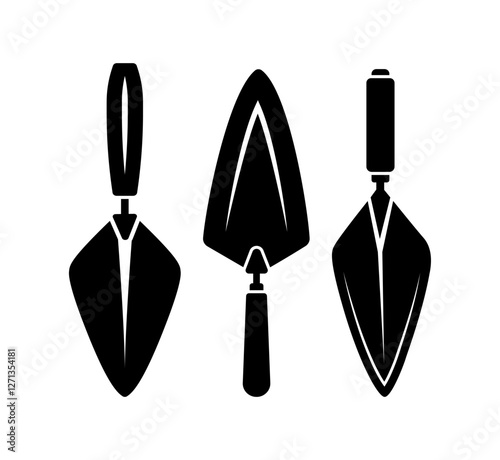 Bricklayer Trowel Vector And Clip Art Collection