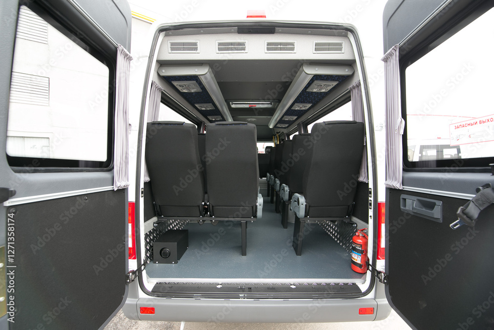 bus luggage area bus luggage area