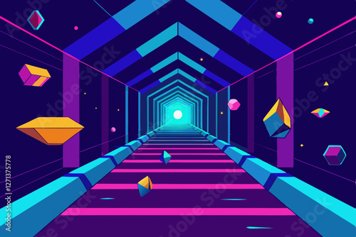 red carpet with blue carpet