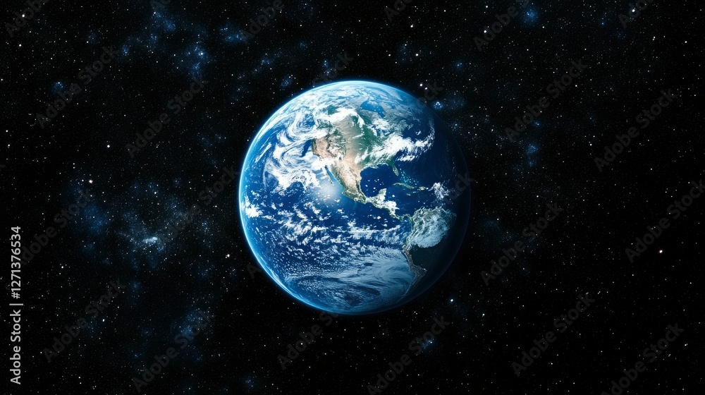 Planet Earth from Space Stunning View of Our Blue Marble Planet Earth from Space Stunning View of Our Blue Marble