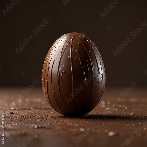 Chocolate Easter Egg: A Hyper-Realistic Masterpiece in High Definition
