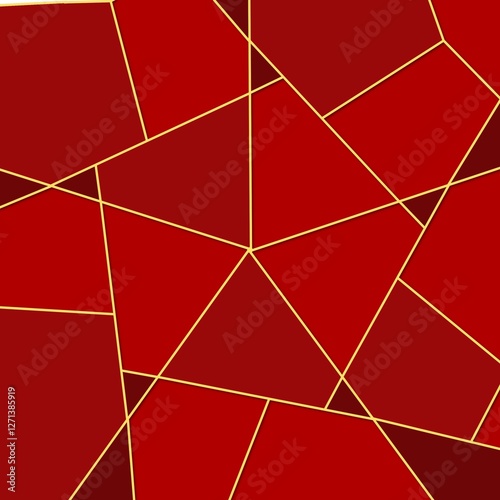 abstract red mosaic background