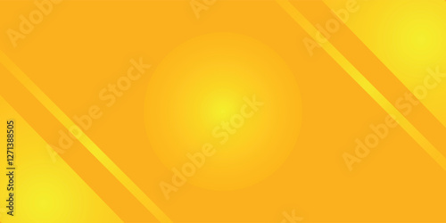 Modern abstract background with memphis elements in yellow and orange gradients and retro themed for posters,