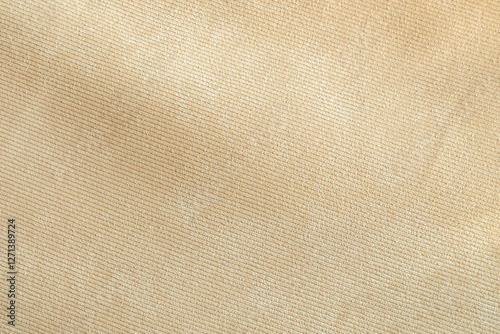 Beige sofa couch fabric material sample texture as background
