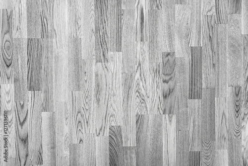 Wallpaper Mural Texture of new oak wood parquet in black and white Torontodigital.ca