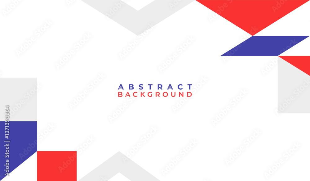 Blue and red abstract geometric background vector illustration Blue and red abstract geometric background vector illustration