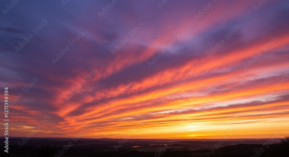 Fototapeta premium Sunset in the sky