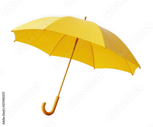 Yellow umbrella 