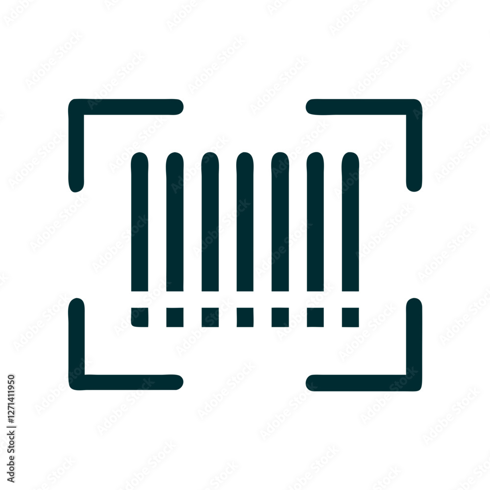 barcode icon design