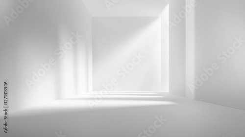 Wallpaper Mural Blank light grey blurred background with radial gradient. Studio room backdrop. vignette photo effect. White gray empty template gradient illustration Torontodigital.ca