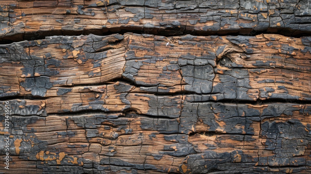 A detailed view of an old wooden surface with cracks, captured from above, showcasing a beautiful wood texture background A detailed view of an old wooden surface with cracks, captured from above, showcasing a beautiful wood texture background
