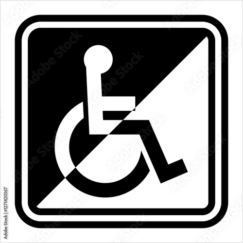 Access Icon Design (Disabled Handicap Symbol)