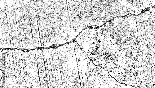 crack texture, grunge texture, distress background, rough texture, dirty texture, cracked wall concrete of black and white for background