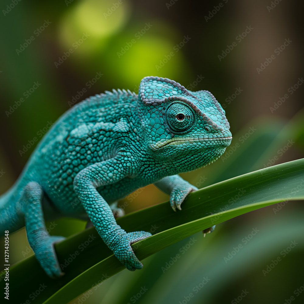 Obraz premium Chamaleion