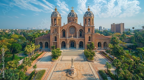 Historic cathedral with grand architecture and religious artifacts, reflecting cultural and spiritual depth 